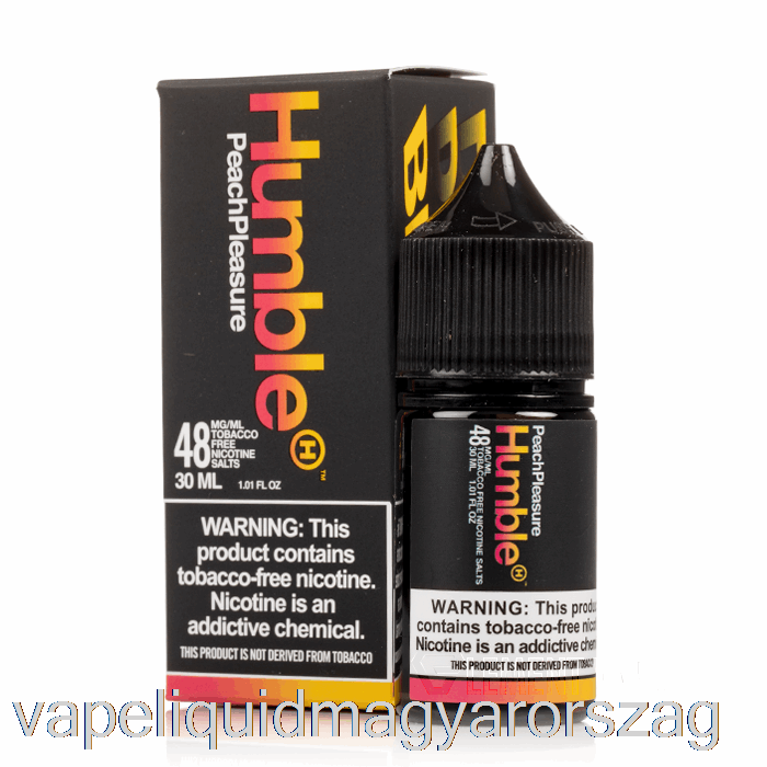 Barack öröm - Alázatos Sók - 30ml 48mg Vape Folyadék